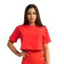 Ženska majica Limitless Cropped Hot Red - GymBeam L