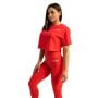 Ženska majica Limitless Cropped Hot Red - GymBeam L