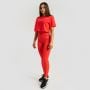 Ženska majica Limitless Cropped Hot Red - GymBeam L
