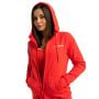 Ženska Zip Up jopica Limitless Hot Red - GymBeam M