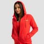 Ženska Zip Up jopica Limitless Hot Red - GymBeam M
