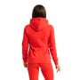 Ženska Zip Up jopica Limitless Hot Red - GymBeam M