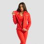 Ženska Zip Up jopica Limitless Hot Red - GymBeam M