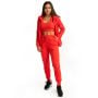 Ženska Zip Up jopica Limitless Hot Red - GymBeam M