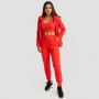 Ženska Zip Up jopica Limitless Hot Red - GymBeam M
