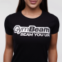 Ženska Beam Majica Black - GymBeam M