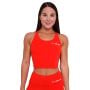 Ženski športni top BEAT Tangerine - GymBeam XL