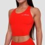 Ženski športni top BEAT Tangerine - GymBeam XL