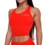Ženski športni top BEAT Tangerine - GymBeam XL