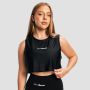 Ženski top Combat Black - GymBeam L