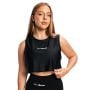 Ženski top Combat Black - GymBeam L