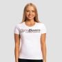 Ženska majica Fitness White - GymBeam L