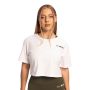 Ženska majica Limitless Cropped White - GymBeam M