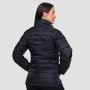 Ženska jakna Puffer Black/Orange - GymBeam L