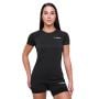 Ženska tekaška majica Pulse T-Shirt Black - GymBeam XXL
