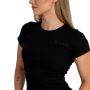 Ženska majica Ribbed Tee Black - STRIX M