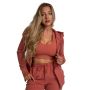 Ženska Zip Up jopica Limitless Cinnamon - GymBeam S