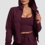 Ženska jopa TRN Zip-Up Eggplant - GymBeam S