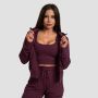 Ženska jopa TRN Zip-Up Eggplant - GymBeam S