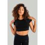 Ženski crop top Essential Black - STRIX L