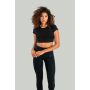 Ženski crop top Essential Black - STRIX L