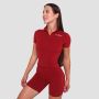 Ženska kratka majica Ignite Dark Red - GymBeam XXL