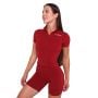 Ženska kratka majica Ignite Dark Red - GymBeam XXL