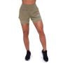 Ženske tekaške kratke hlače Pulse 2v1 Vetiver - GymBeam XL