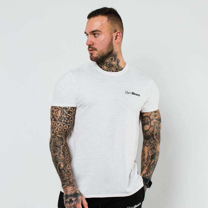 Moška majica Basic White - GymBeam