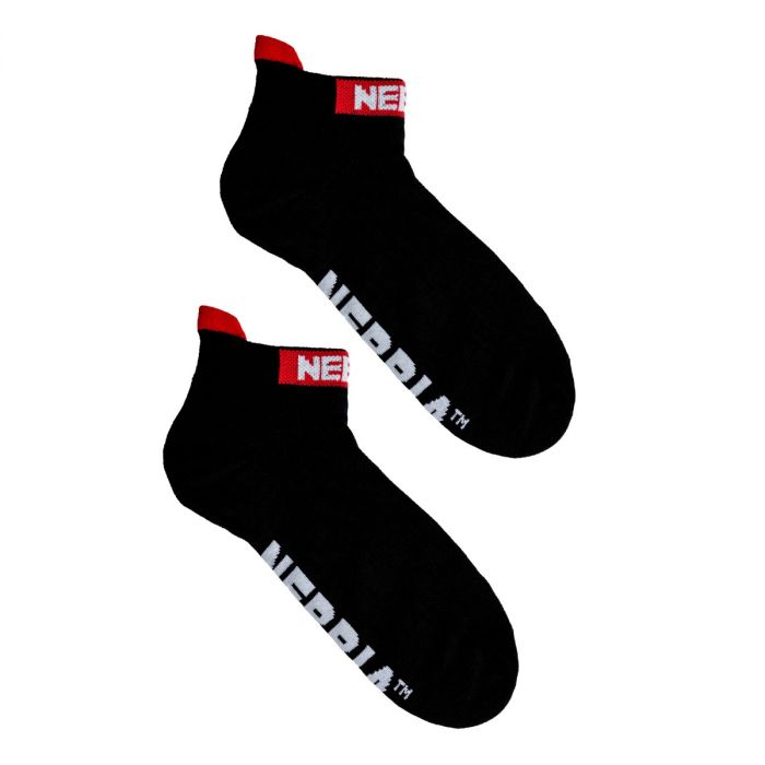 Nogavice Ankle Socks Smash It Black - NEBBIA
