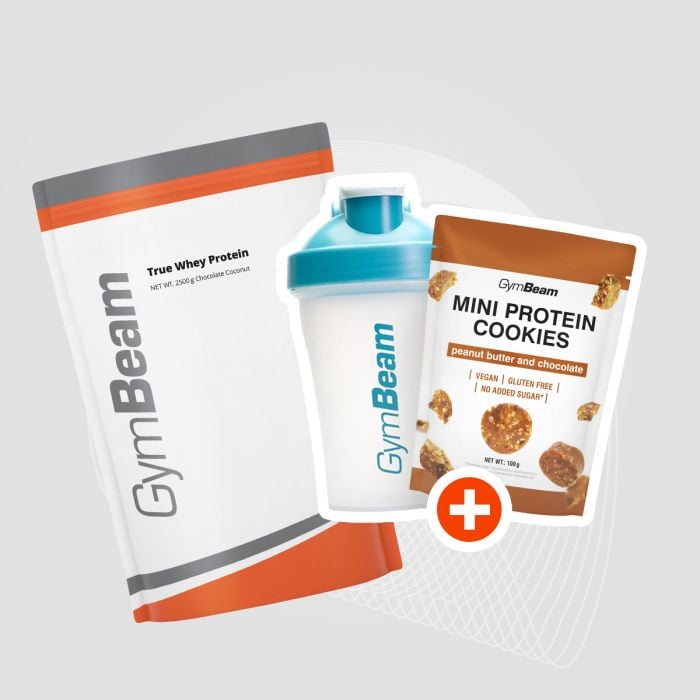 True Whey - GymBeam 2500 g - brez okusa - 00