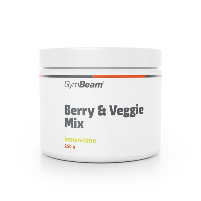 Berry & Veggie Mix - GymBeam 250 g - lemon-lime