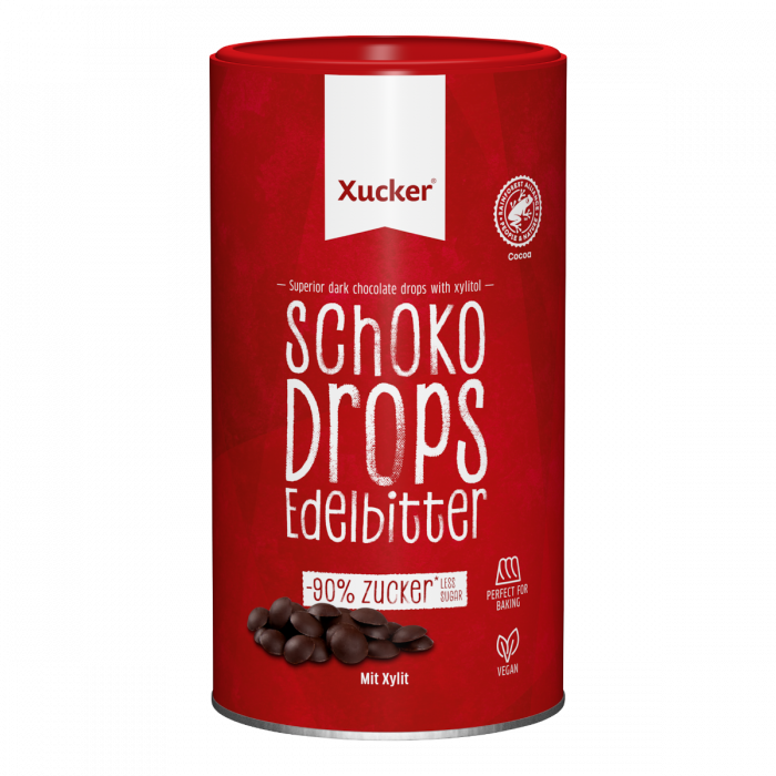 Dark chocolate drops - Xucker
