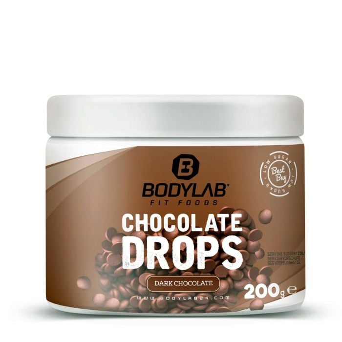 Temne čokoladne kapljice -  Bodylab24