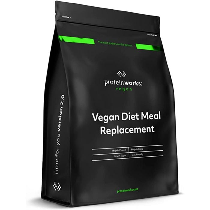 Vegan Diet Meal Replacement - The Protein Works 500 g - chocolate silk