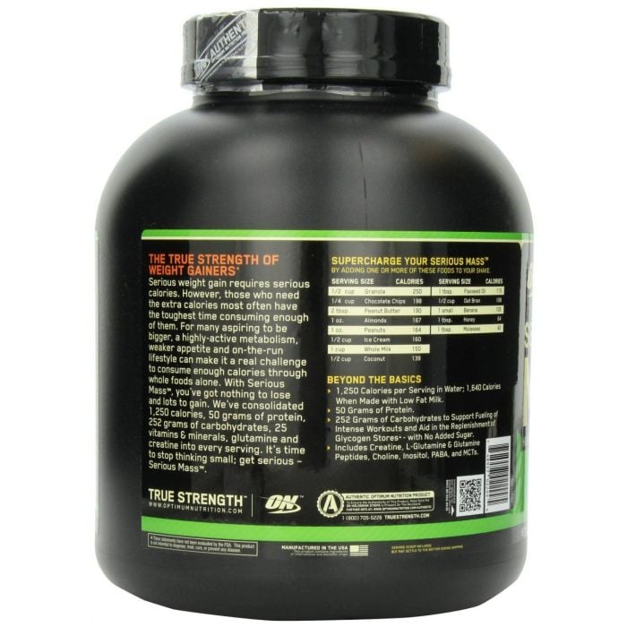 Serious Mass - Optimum Nutrition 2720 g - čokolada