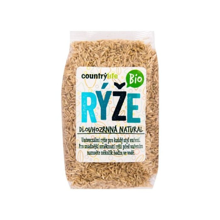 BIO dolgozrnat riž natural - Country Life