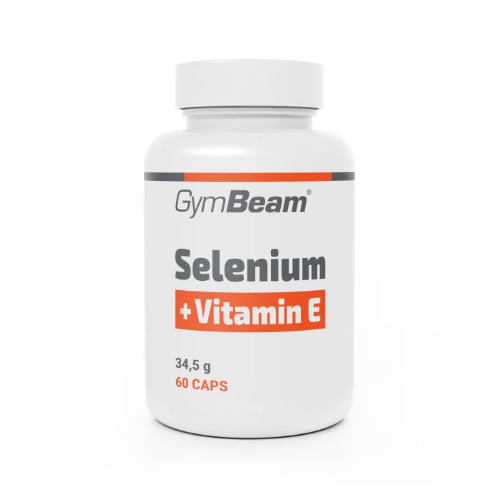 Selen + Vitamin E - GymBeam 60 kapsul