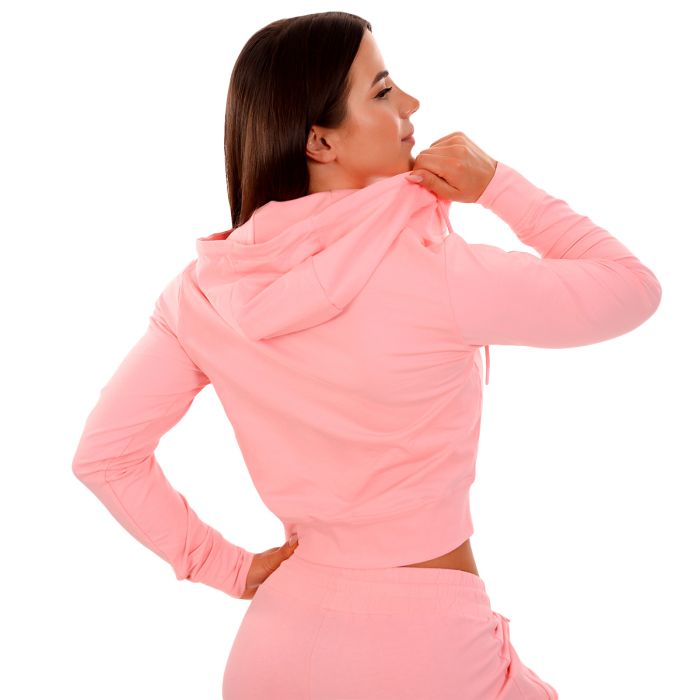 Ženska jopa TRN Zip-Up Pink - GymBeam S