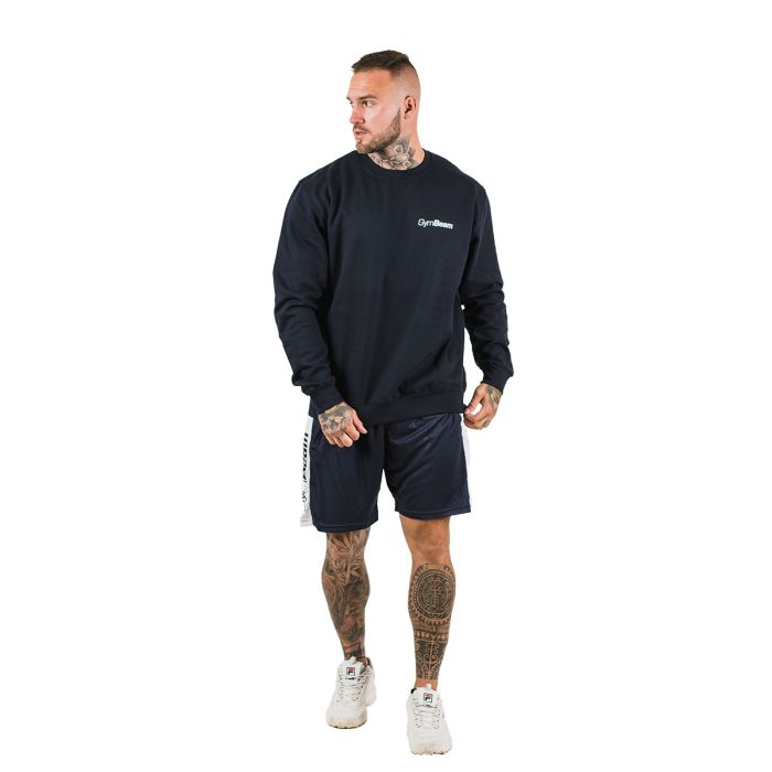 Moški pulover PRO French Navy - GymBeam XXL