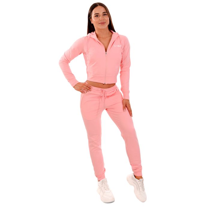 Ženska jopa TRN Zip-Up Pink - GymBeam S