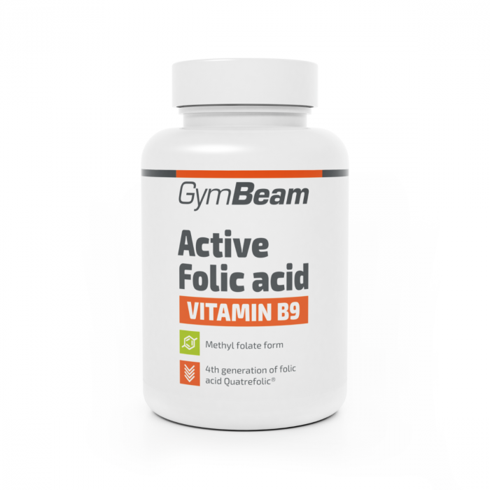 Aktivna folna kislina (vitamin B9) - GymBeam