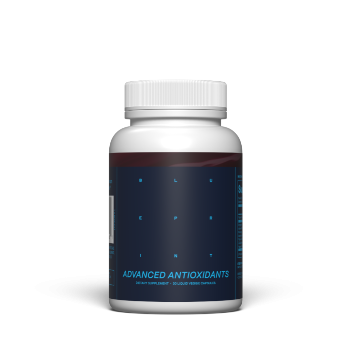 Advanced Antioxidants - Blueprint by Bryan Johnson 30 caps