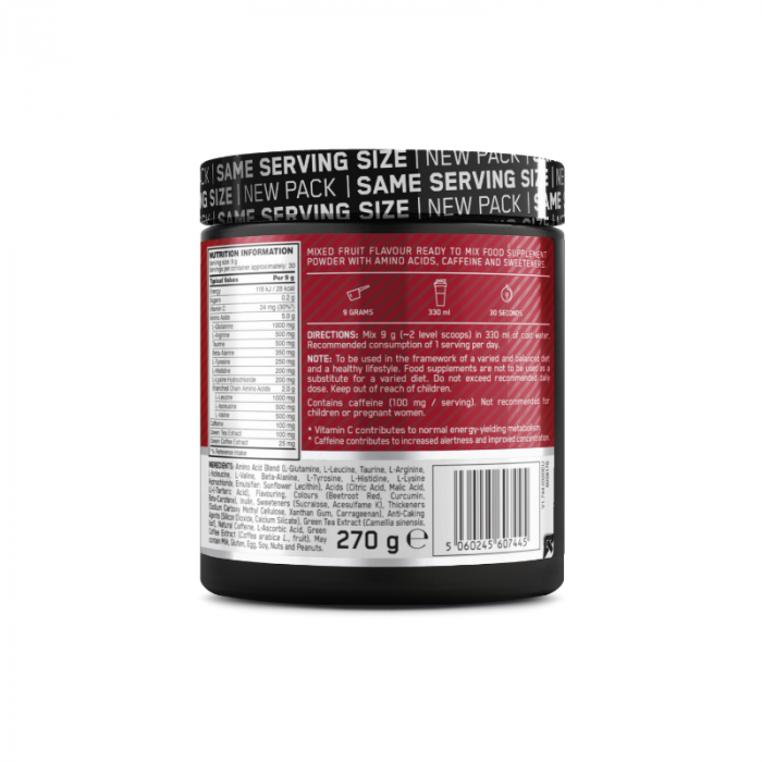 Amino Energy - Optimum Nutrition 270 g - llimona - limeta