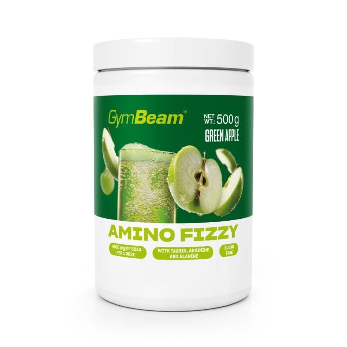 Amino Fizzy - GymBeam 500 g - jagoda - kivi