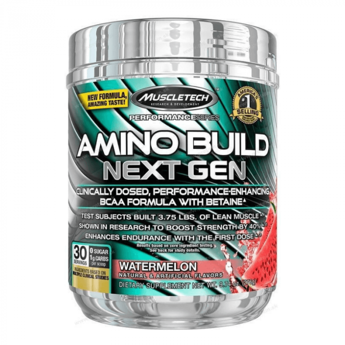 Aminokisline Amino Build Next Gen - MuscleTech