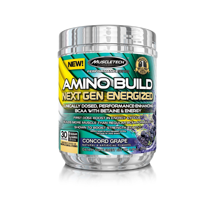 Aminokisline Amino Build Next Gen Energized 280 g - MuscleTech