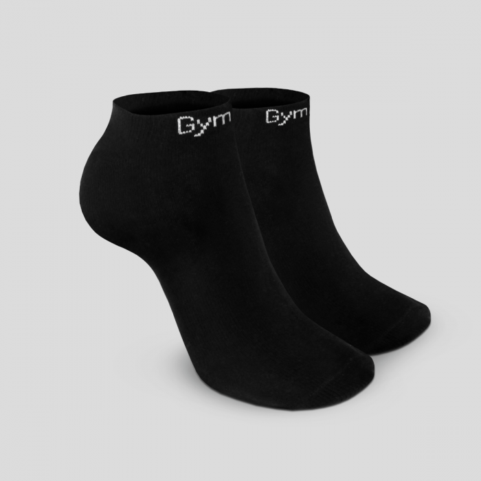 Nogavice Ankle Socks 3Pack Black - GymBeam