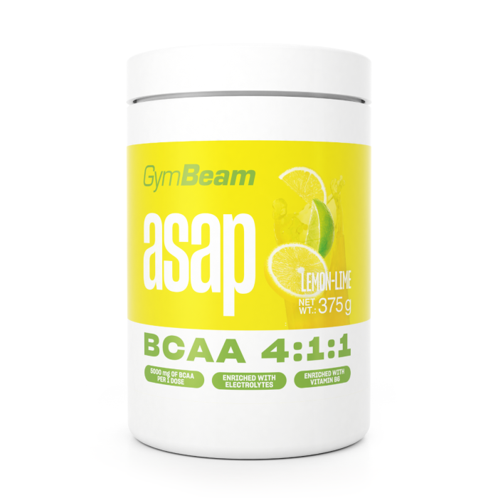 ASAP BCAA - GymBeam 375 g - pomaranča