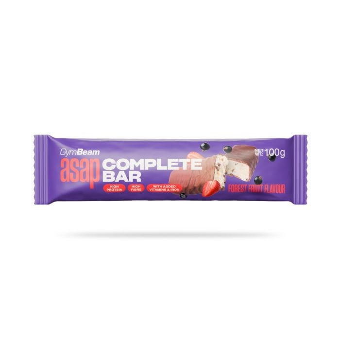 ASAP Complete Bar - GymBeam 100 g - čokolada